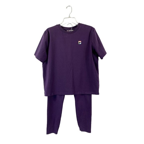 Fila Pants - Fila Women's Purple Top & Pants Set